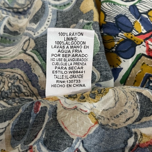 Umgee Colorful Abstract Patterned Maxi-Dress - Picture 8 of 8